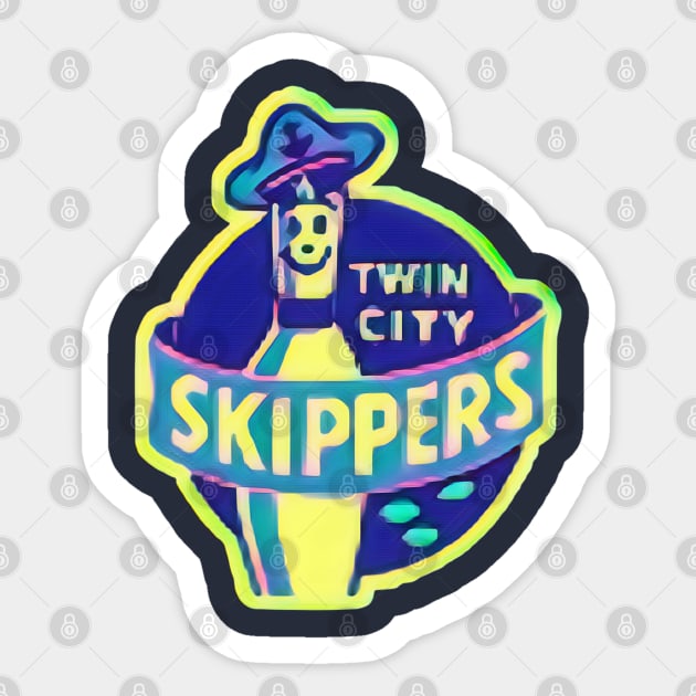 Twin City Skippers Bowling Sticker by Kitta’s Shop